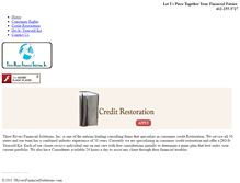 Tablet Screenshot of 3riversfinancialsolutions.com
